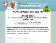Tablet Screenshot of drgarysmultiplesclerosiscure.org